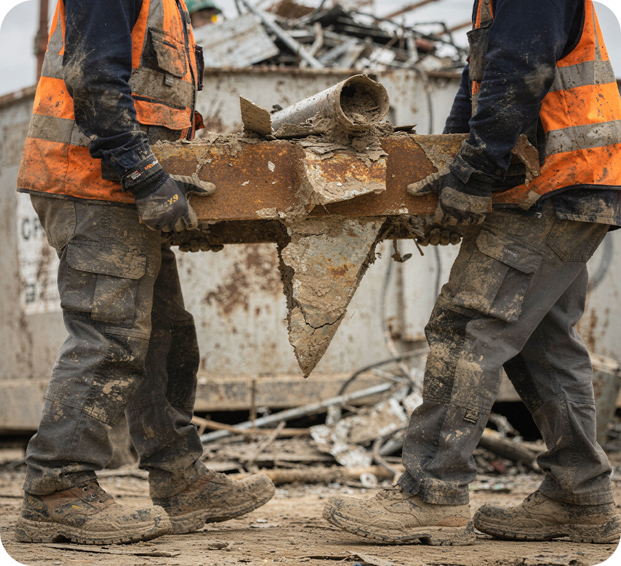 Ekosfera Choszczno, Stary Klukom, odbiór złomu i metali kolorowych